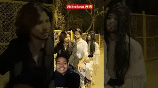 Abe kya hoga 😱 #funny #comedy #prank #abrazkhan #ghost #shorts #reaction part 223