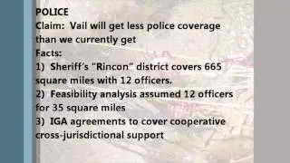 Vail Facts or Fiction