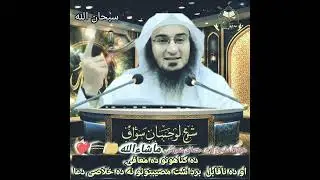 ده ګناهونو ده معافۍ او ده ناقابل برداشت مصیبتونو نه ده خلاصی دعا maulana sheikh Abu hassan swati 