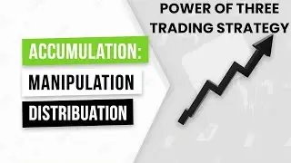 Power of 3 Strategy क्या है? | Accumulation &rarr; Manipulation &rarr; Distribution