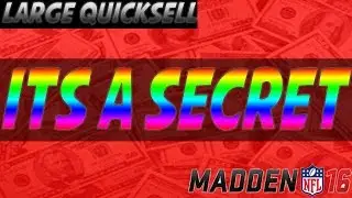 Secret Way To A Million Coins in MUT 16