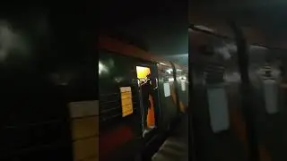 22587 Sealdah Benaras Amrit Bharat Express departure from Asansol Jn #train #railway 