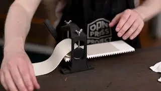 Tiny Tutorial: Blind Embossing with a 3D-Printed Printing Press