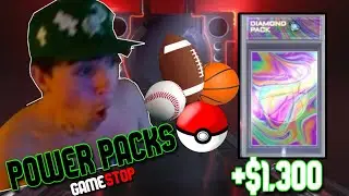 OPENING EVERY GAMESTOP POWER PACK UNTIL I PROFIT 💵