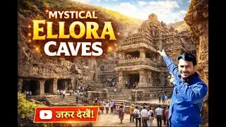 Ellora Caves Full Tour 🗿  Remaining Caves Exploration  Surat Return Journey by Bus  Part 3