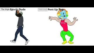 The Virgin Weeb vs The Chad Furry | Pent Up Pup - ROPEPUPPY | Brad Taste Uncut Reactions