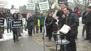 Jack Fonseca, Campaign Life Coalition, Defund Abortion Rally