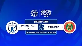 Championship Week, Match 12 - DCC vs FAR | Highlights | ECL 2025 | 20 Mar 2025 | ECL25.110