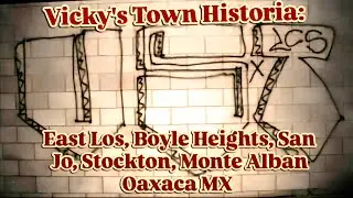 Vicky's Town Historia: East Los, Boyle Heights to SanJo, Stockton, Oaxaca MX Vicky's Town WoldWide✌🏽