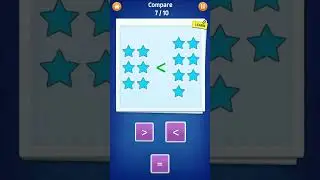 ⭐🔢 Learn to Compare Numbers! Bigger 🆚 Smaller 😍 Easy & Fun Math 🎈 #shorts