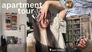 my new flat in east london | bedroom tour & DIY bookshelf