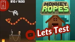 Monkey Ropes - Lets Test - Gameplay Trailer HD