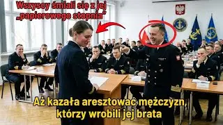Wszyscy śmiali się z jej „papierowego stopnia” – aż kazała aresztować mężczyzn, którzy wrobili jej b