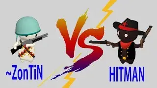HITMAN VS ~ZonTiN - Escort Map [MilkChoco Clan Battle]