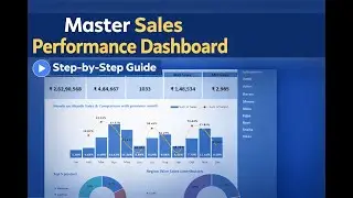 🔥Build a Powerful Sales Dashboard in Excel (One View MIS Report with KPIs & Charts) #ExcelDashboard