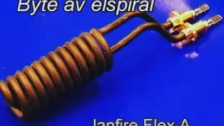 Byte av elspiral Janfire Flex-A