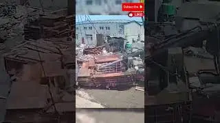 When Safety is Overlooked: A Work Accident Unfolds #shorts #shortsfeed #viralvideo #machine #safety