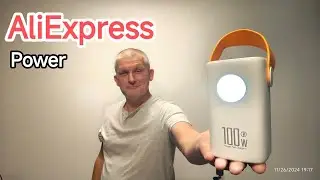 Портативный внешний аккумулятор PD100W большой емкости 60000 мАч с быстрой зарядкой. Внешний запа...