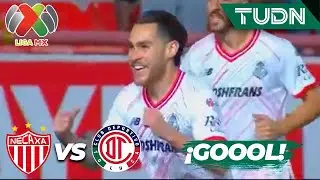 &iexcl;HAT-TRICK! Tercer gol de Canelo Angulo | Necaxa 0-3 Toluca | Liga Mx -AP2024 - J14 | TUDN