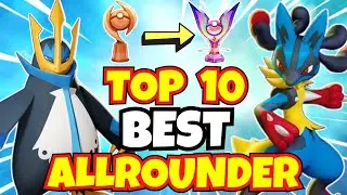 Top 10 STRONGEST All Rounder in Pokemon Unite for Solo Queue Climbing in 2025!