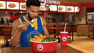 Look At Steph Curry Man Eating At 3 Restaurants 