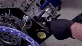 Small Block Chevy Engine Build: Degreeing the Cam Shaft