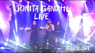 Jonita gandhi live performance banglore india today mind rocks #jonitagandhi