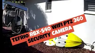Tefrio RBX-S40 360&deg; Solar WiFi Security Camera Review (Best UBOX Camera?)
