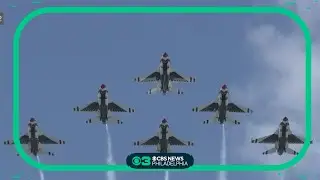 Planes practice for 2023 Atlantic City Air Show
