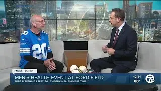 Men's health event happening at Detroit's Ford Field