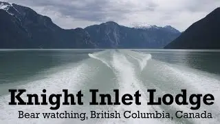 Knight Inlet Lodge Bear Viewing Vlog (British Columbia, Canada)