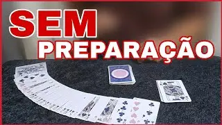 MÁGICA COM BARALHO de IMPROVISO [COMO FAZER]