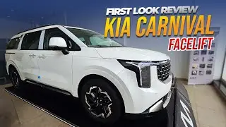 KIA Carnival Facelift First Look Review | PakWheels