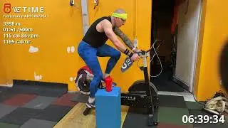 Monday Morning Session with Markus @Concept2 BikeErg