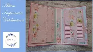 Album Celebrations Inspiración + colección papeles - Bel du Scrap