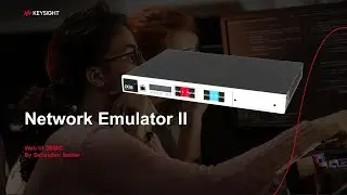 Keysight Network Emulator II - Web UI DEMO