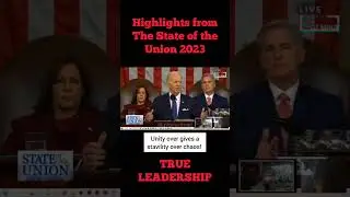 A few of my favorite highlights from the #SOTU2023. #Stateoftheunion #sotu