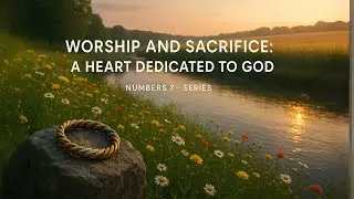 Numbers 7 Part 4 | Obedience in Worship: An Act of Sacrifice and Faithfulness