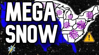 This WINTER STORM Continues To Trend STRONGER