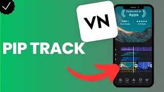 How to pip track a video layer in VN video editor?