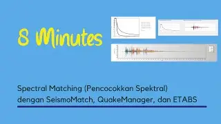 Analisis Time History - 2: Spectral Matching dengan SeismoMatch, QuakeManager, dan ETABS