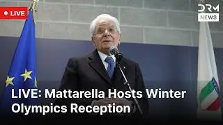 LIVE: Italian President Hosts Reception For Winter Olympic Leaders | DRM News | AD1F