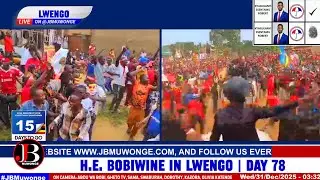Lwengo Turned Upside Down as Massive Crowds Stormed the streets of Bukoto South to Welcome BobiWine