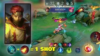 NARUTO GRANGER EXORCIST = 33 KILLS??!!!! MOBİL LEGENDS GRANGER EXORCIST SKİN GAMEPLAY