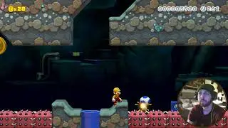 Kirbilly's PowerUP Gaming Live Stream Super Mario Maker 2