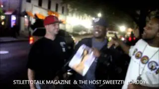 STILETTOTALK MAGAZINE & THE HOST SWEETZTHEDADDY INTERVIEWING HOOD RYDERS
