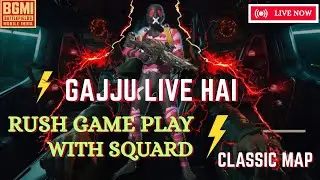 🔴CLASSIC MAP | RUSH GAMEPLAY | BGMI | EPIC VICTORY 😱| NEON OUTPOST EVENT | LIVE | STREAMING