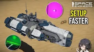 This Building Trick Makes Setting Up a Big Ship Easier, Space Engineers