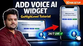 How to Add GHL Voice AI Agent in Website? (in under 10 minutes)