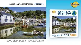 Time lapse: Polperro Cornwall | Cheatwell Games World's Smallest Puzzle 1000 pieces